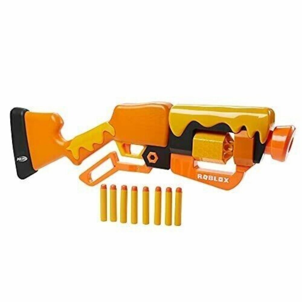 Nerf Roblox Adopt Me! Bees! Lever Action Dart Blaster Gun Zero Fuss Box! - Picture 2 of 6